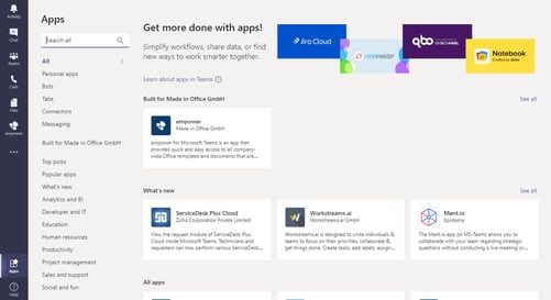 Teams App Store empower® Teams App – The starter guide