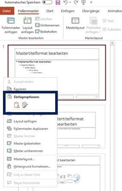 powerpoint folienmaster anwenden einfuegen