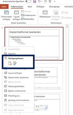 powerpoint folienmaster anwenden einfuegen