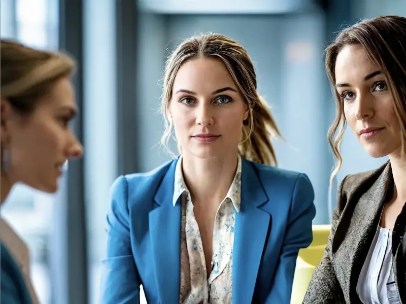 3 KI-generierte Frauen 3 KI-generierte Frauen