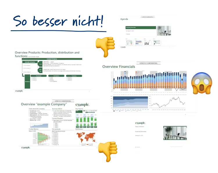 Schlechte Geschäftsdokumente Schlechte Geschäftsdokumente