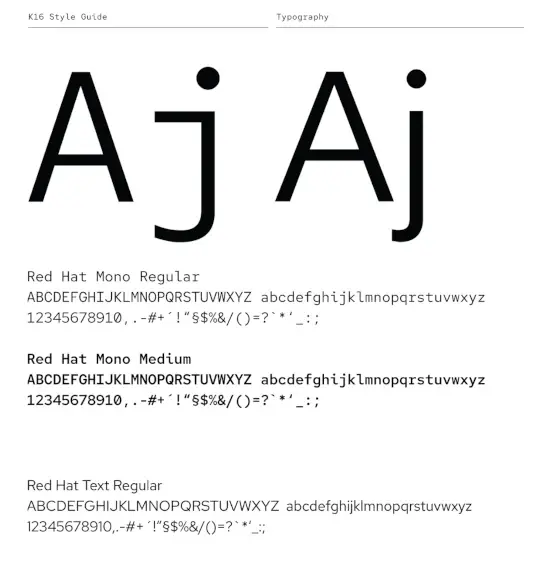 Typografie K16 Typografie K16
