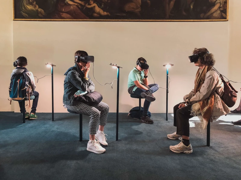 product presentations via virtual reality