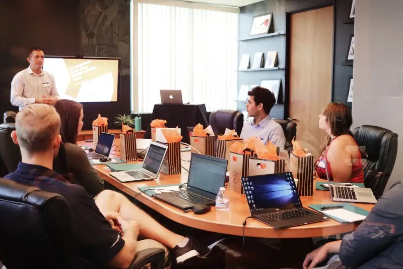 internal brand compliance training on the brand style guide 