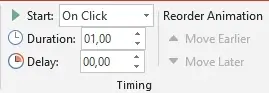 animation in powerpoint for the holiday feeling