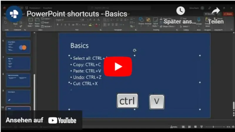 Basic PowerPoint Shortcuts
