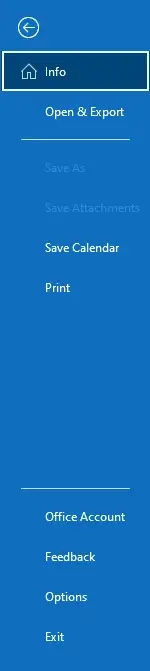 Outlook features time buffer meetings