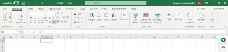 empower sheets work smarter in excel produktivität empower ribbon
